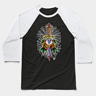 Rose Dagger Baseball T-Shirt